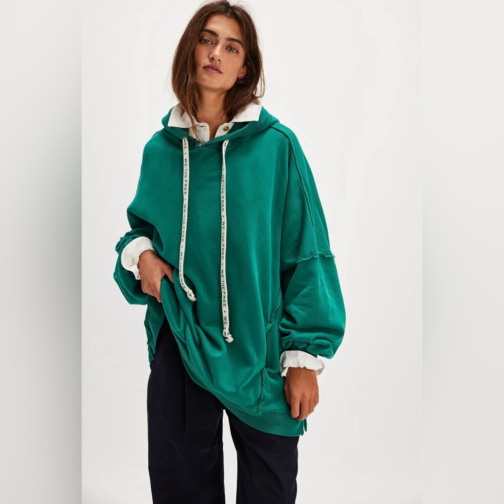 NWT We The Free We Hoodie In Cadmium Green
